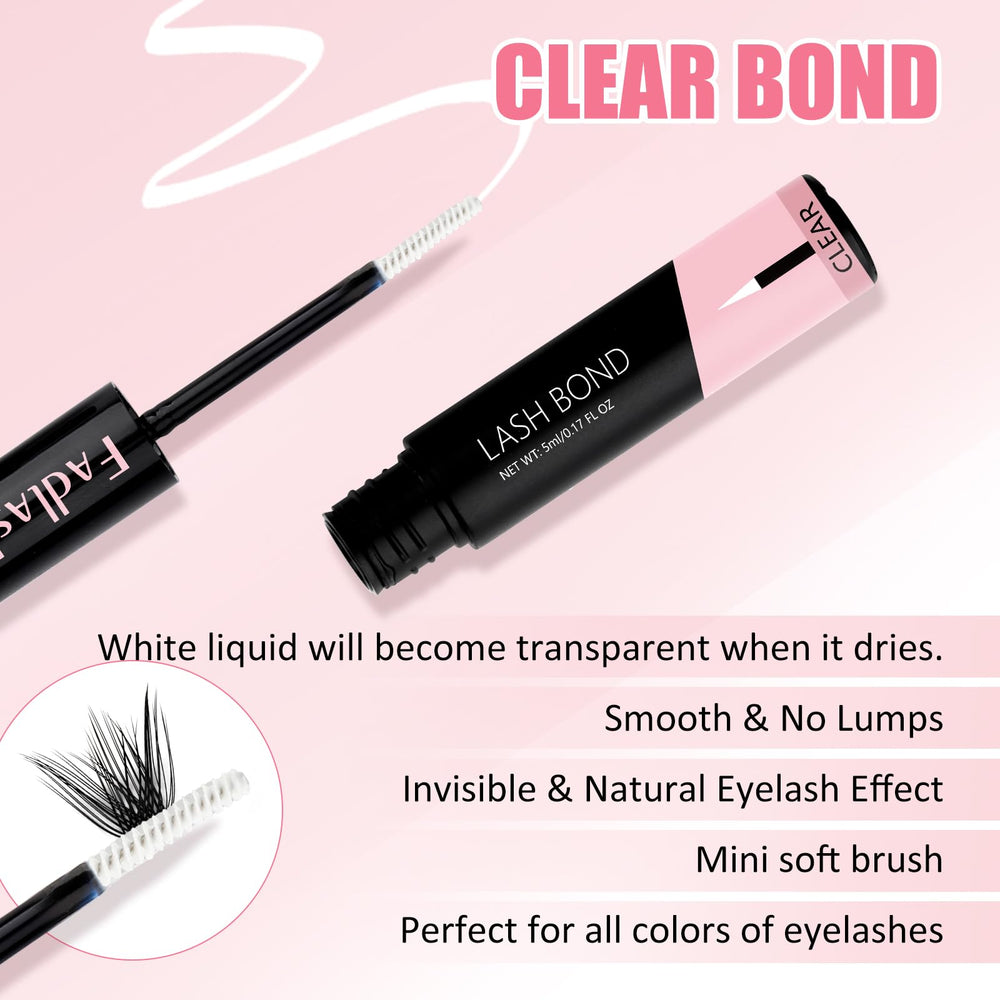 FADLASH waterproof lash glue 72h hold for everyday wear
