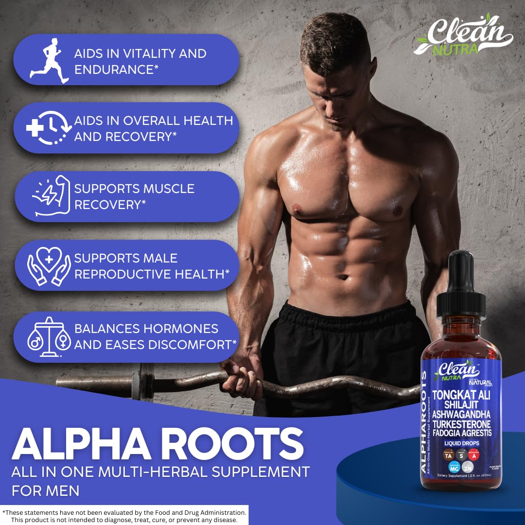 Fadogia Agrestis Liquid Drops bottle