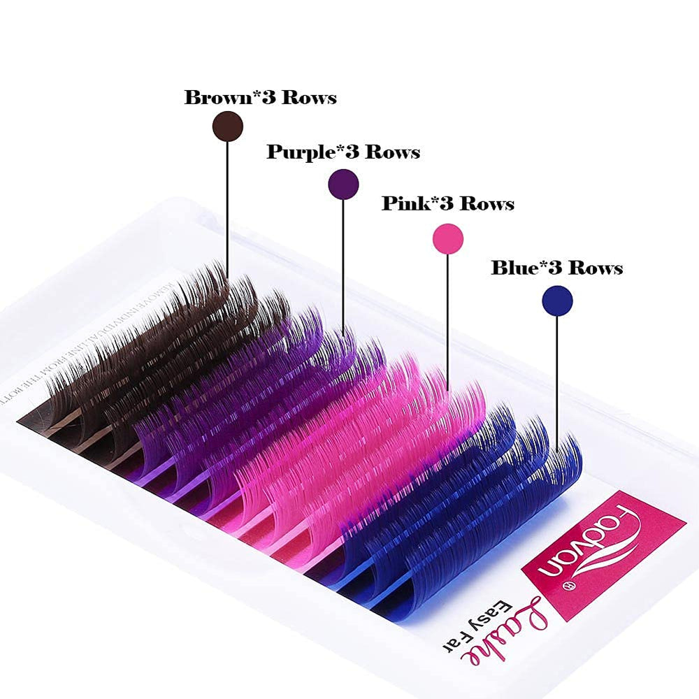 FADVAN color-mix panel highlighting four shade options