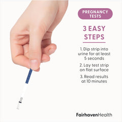 HCG detection using pregnancy test strips from BFP Kit