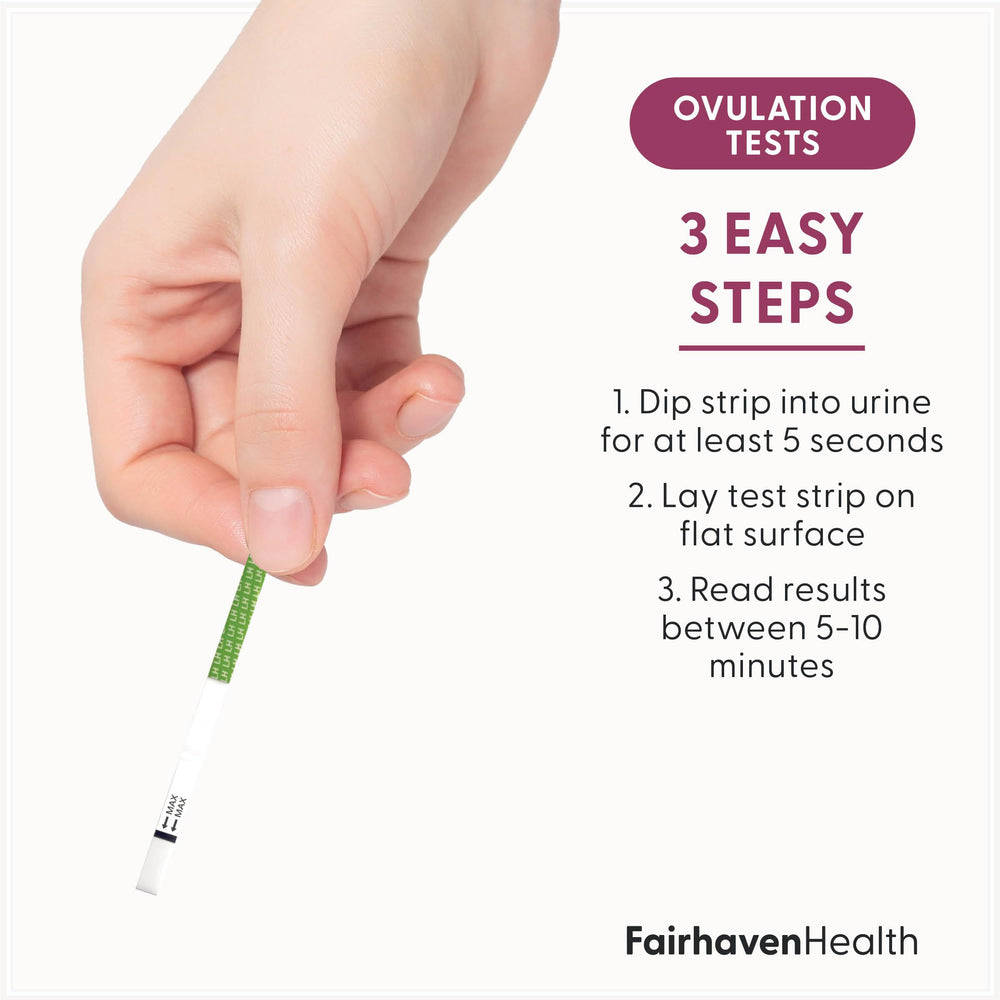 LH detection using ovulation strips from BFP Kit