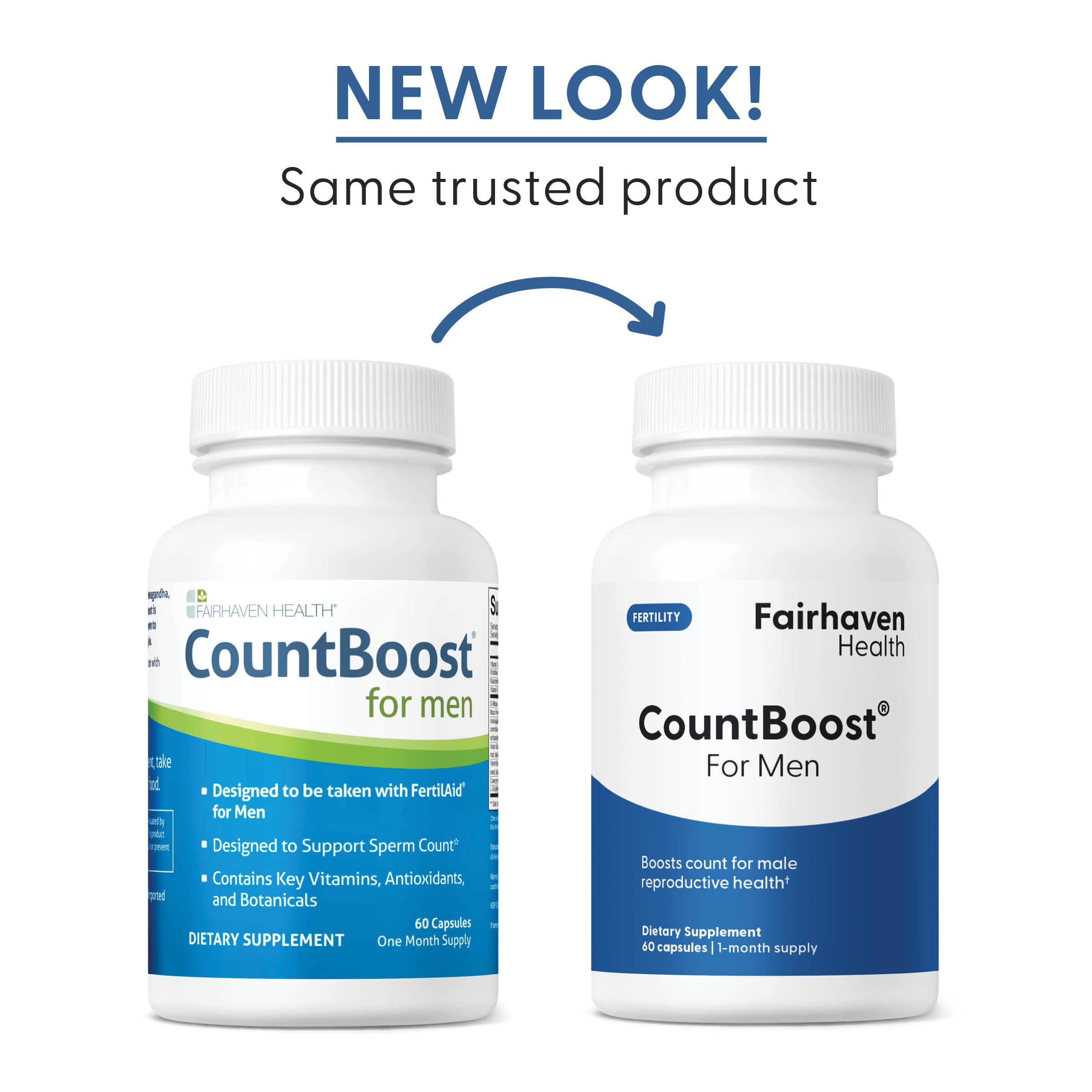 Vegan formula badge on Fairhaven Health products emphasizing plant-based ingredients.