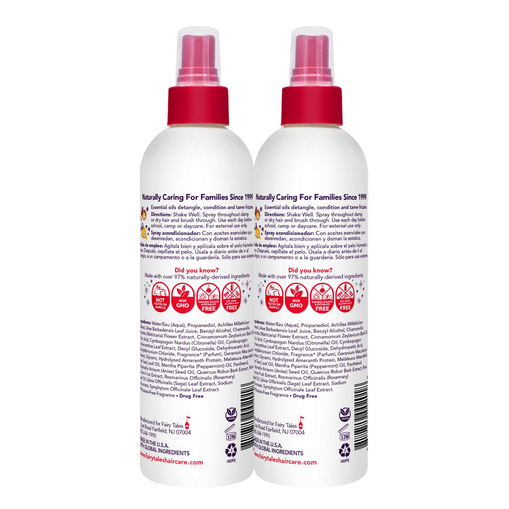 Fairy Tales Rosemary Repel close-up highlights a pleasant herbal scent for kids.