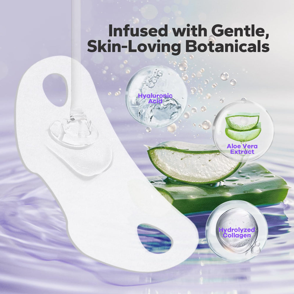FairyFace mask with collagen and aloe infusion for skin moisture and softness
