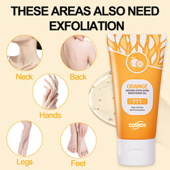 FAIRYTALESPACE orange exfoliator is safe for all skin types, including sensitive skin.
