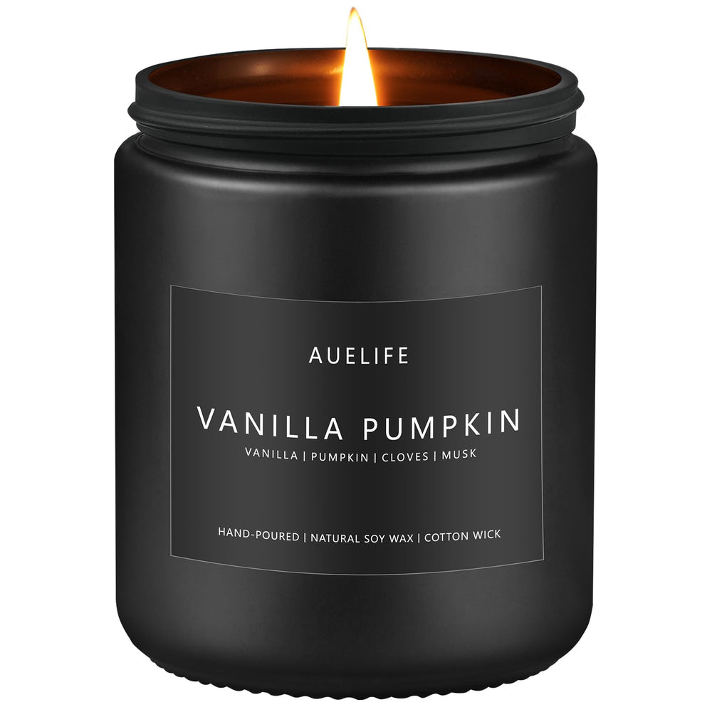 Fall candle vanilla pumpkin 7oz jar