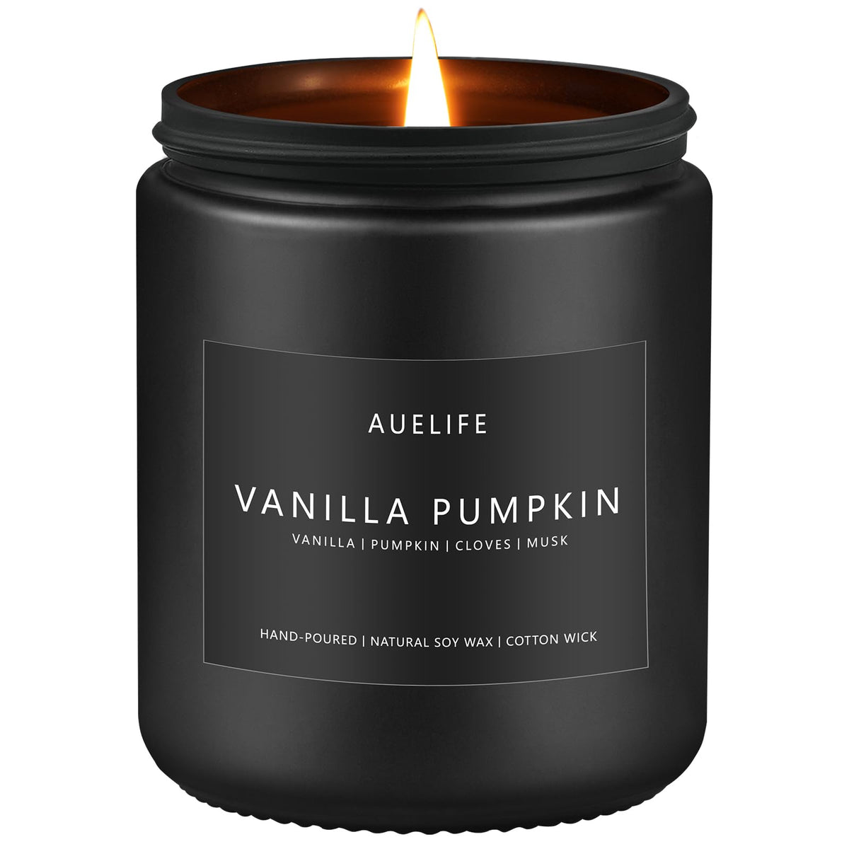 Fall candle vanilla pumpkin 7oz jar