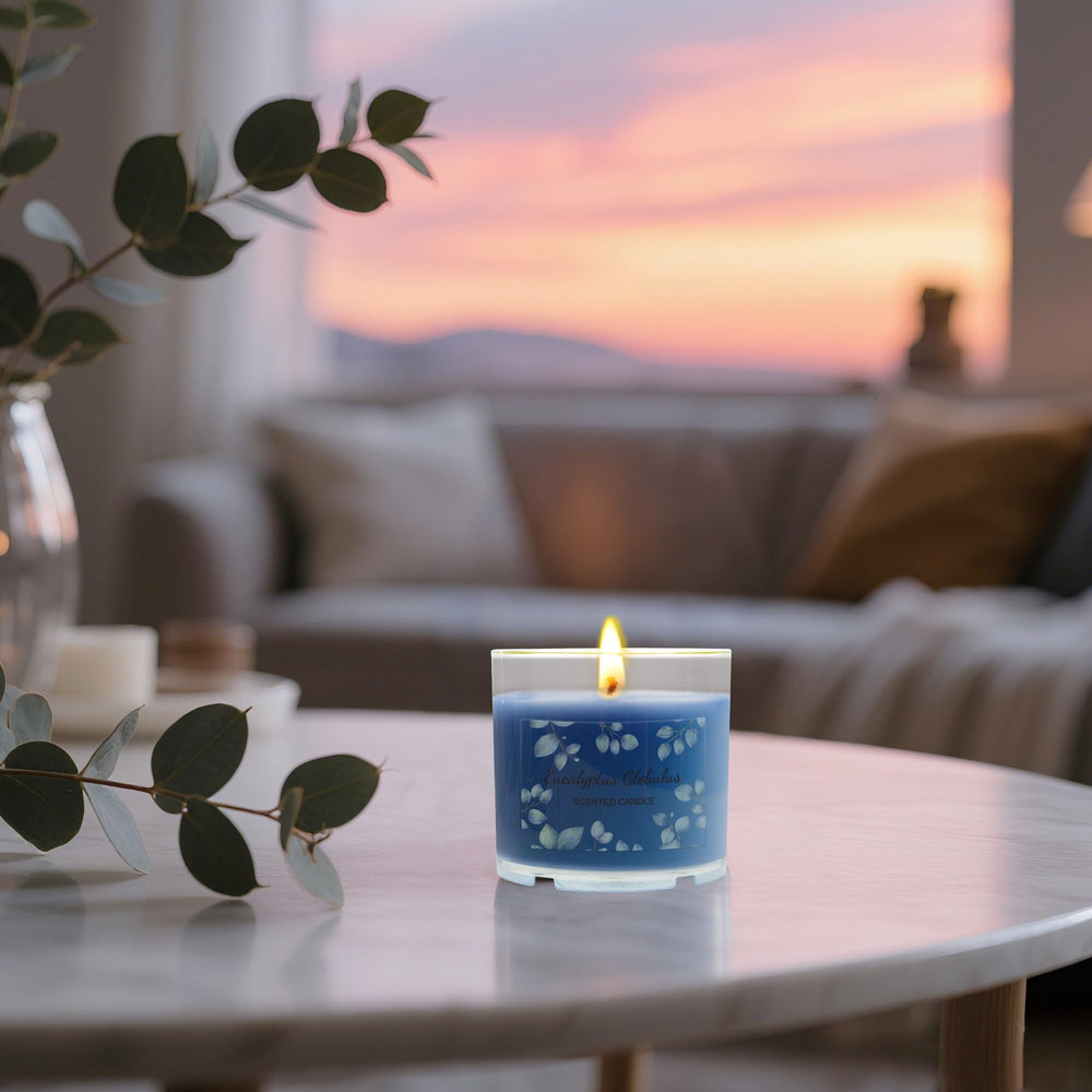 Eucalyptus Globulus scented candle in Fall Candles Bulk 12-pack