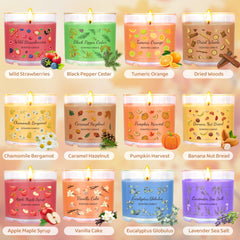 Wild Strawberries scented candle in Fall Candles Bulk 12-pack