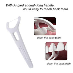 Dental floss threaders for small tooth seams