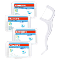 FAMILIFE floss picks 200 count unflavored dental flossers