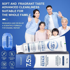 Family-friendly hydroxyapatite toothpaste