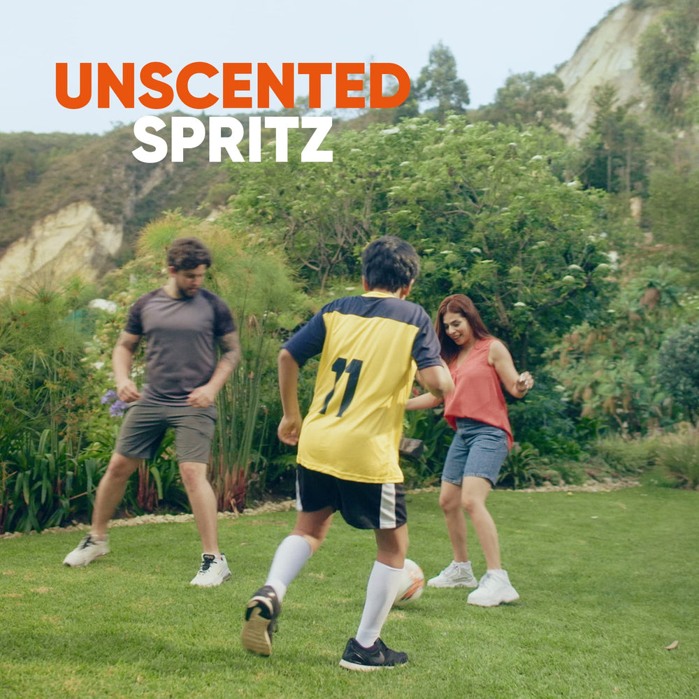 Family outdoor activity with OFF! Botanicals bug spray for shared protection.