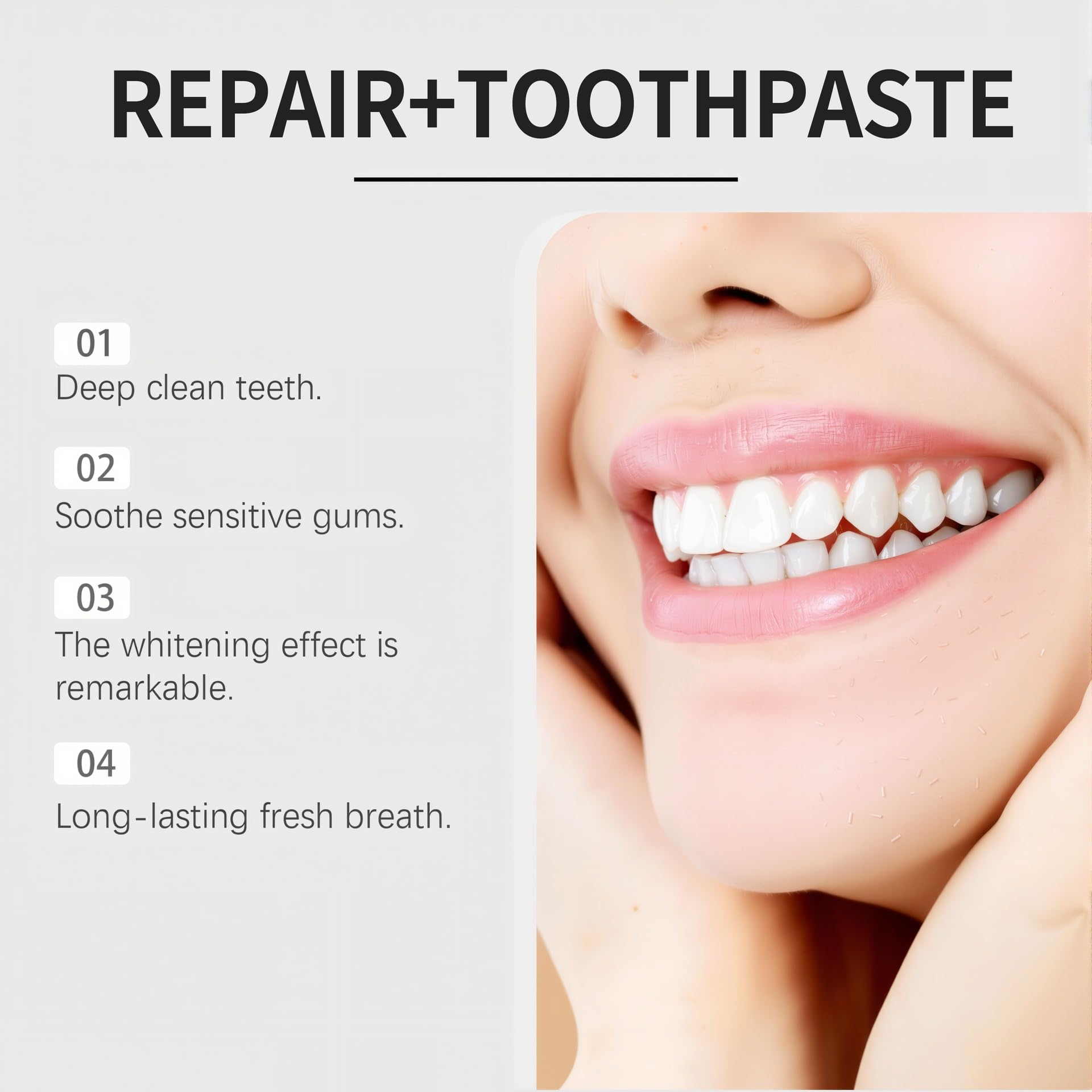 2-pack fluoride-free toothpaste for adults and children