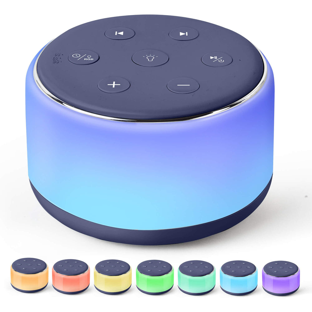 FamiSym Sleep Sound Machine hero view demonstrating an all-in-one sleep aid