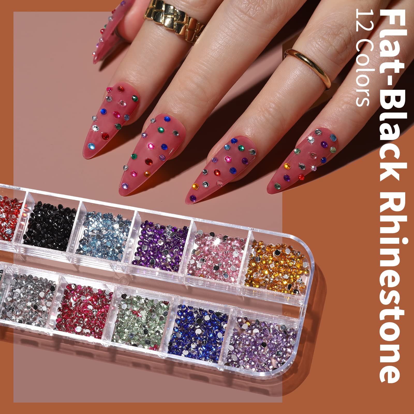 FANDAMEI nail foil for metallic accents and chic textures