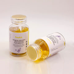 Prepared serving of DHM gummies