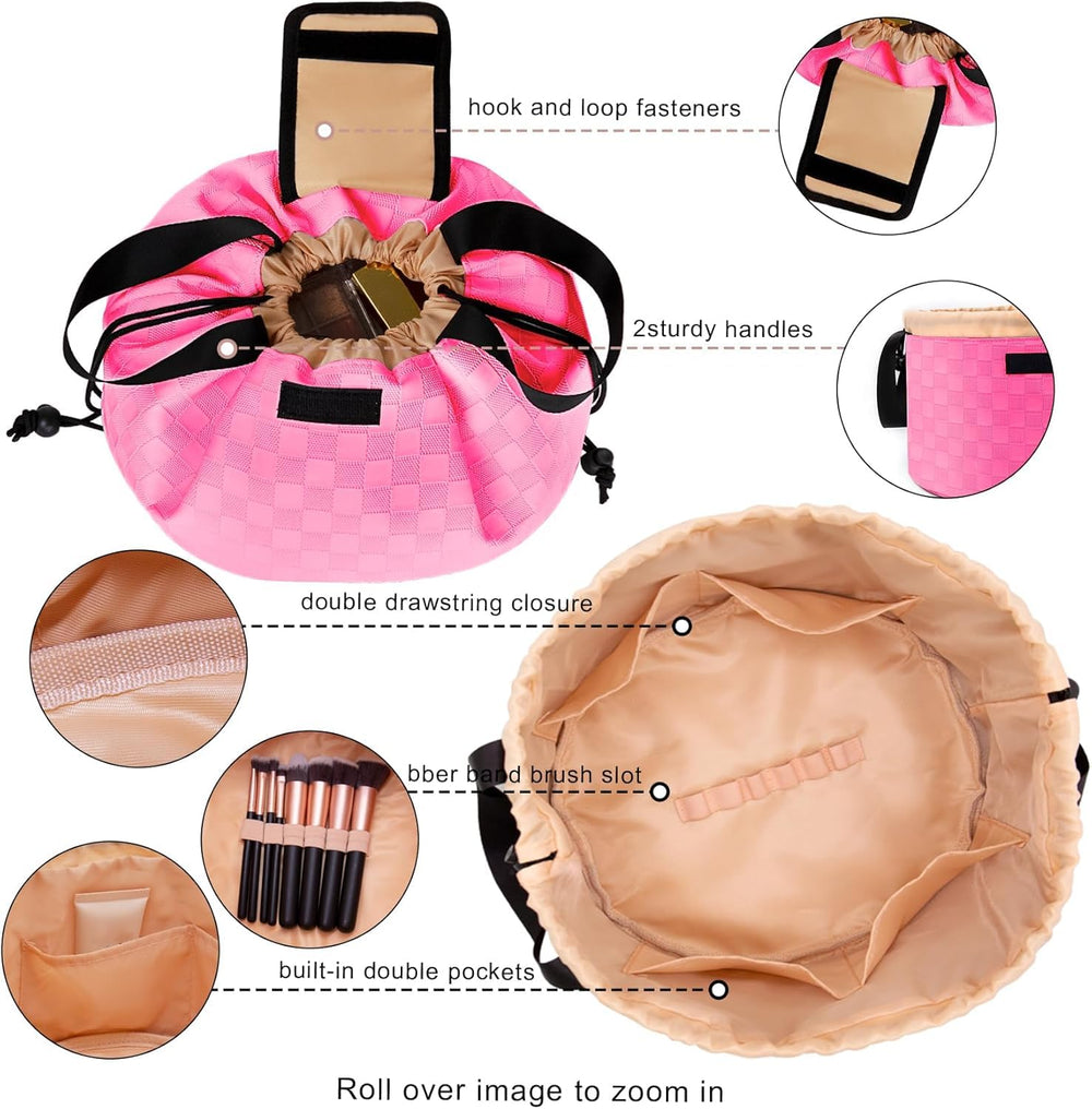 FANGENKE gift-ready Valentine makeup bag presentation.