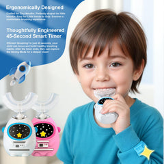 Soft silicone mouthpiece close-up for sensitive gums