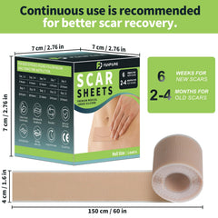 FANPARE silicone scar tape adhesion test shows gentle yet secure grip