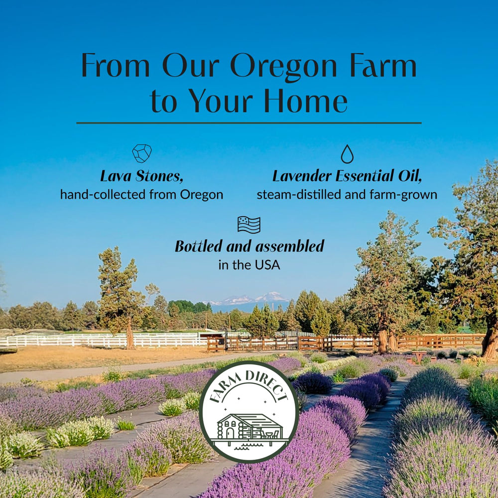 Farm to Diffuser made in USA lavender set for quality