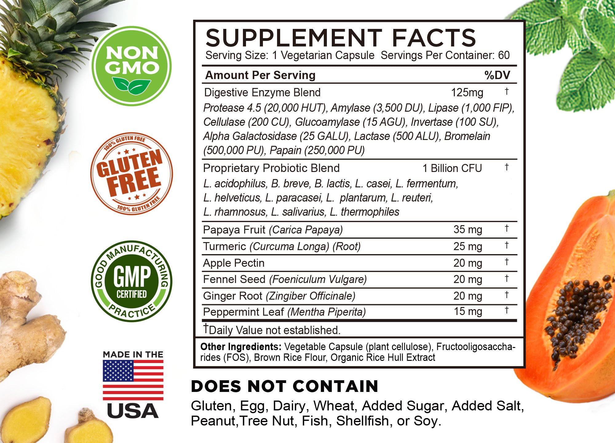 Made in USA in NSF-Certified facility