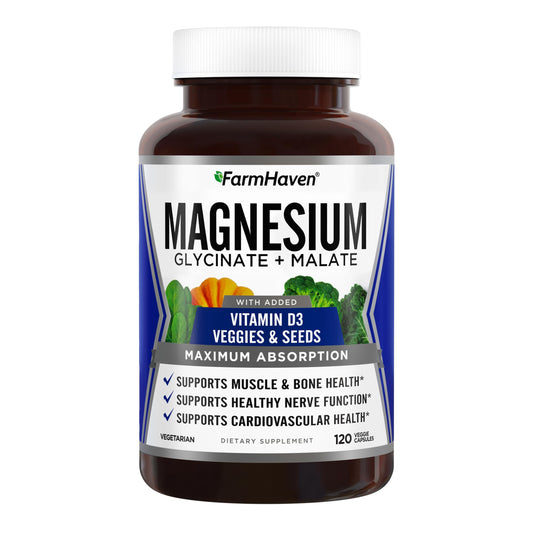 Front of FarmHaven Magnesium Complex packaging