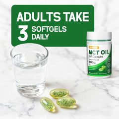 Packaging and travel-friendly Faroromy MCT Oil Capsules