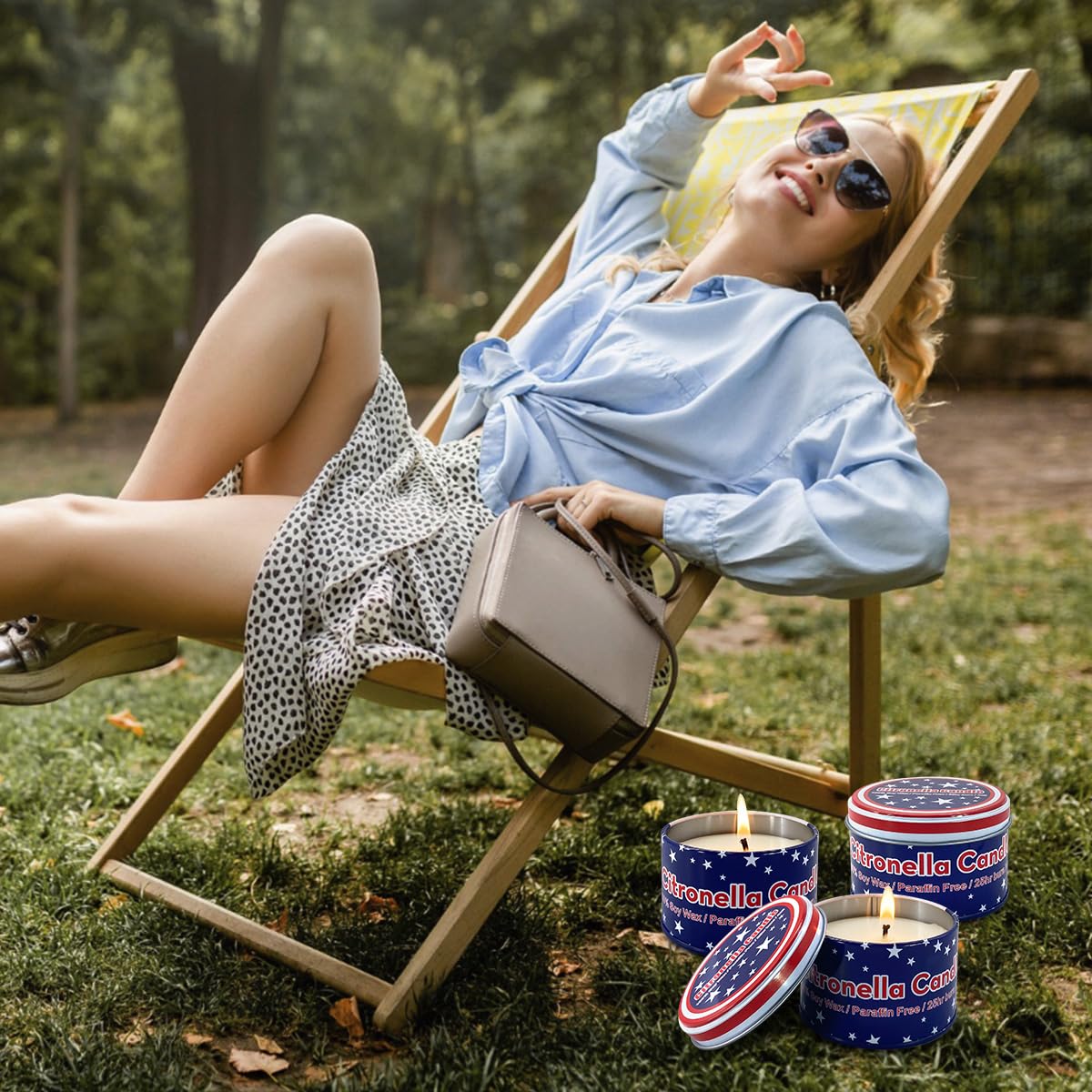 Fasize outdoor ambiance candle burns evenly amid breeze for steady glow