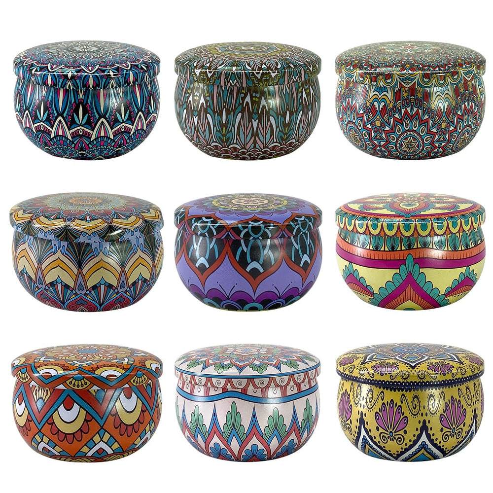 Fasize scented candles 9-pack 2oz variations create customizable mood options.