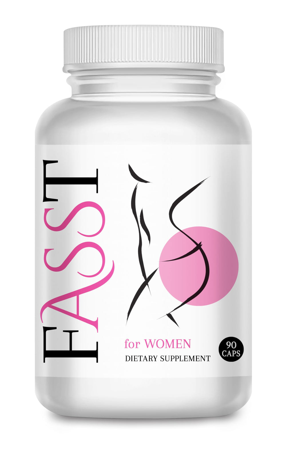 Fasst butt enhancement pills bottle with capsules