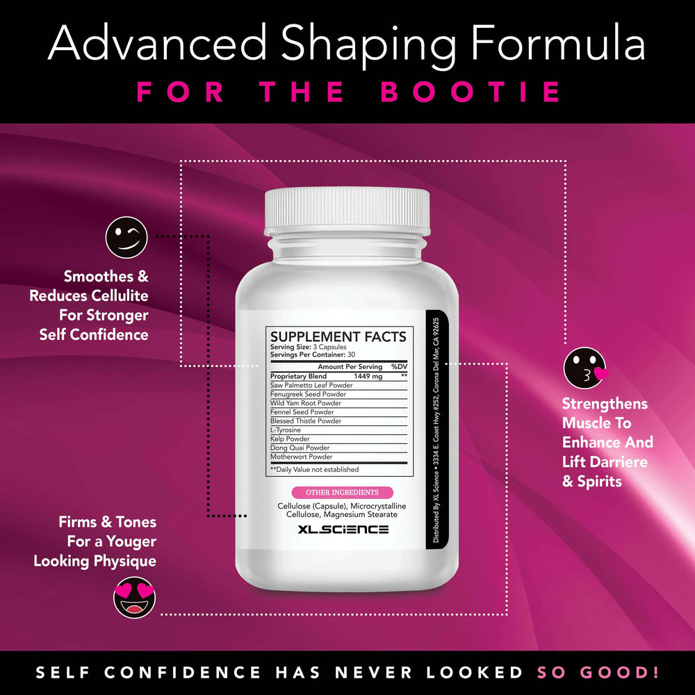 Lifestyle image showing the product and woman with enhanced curves