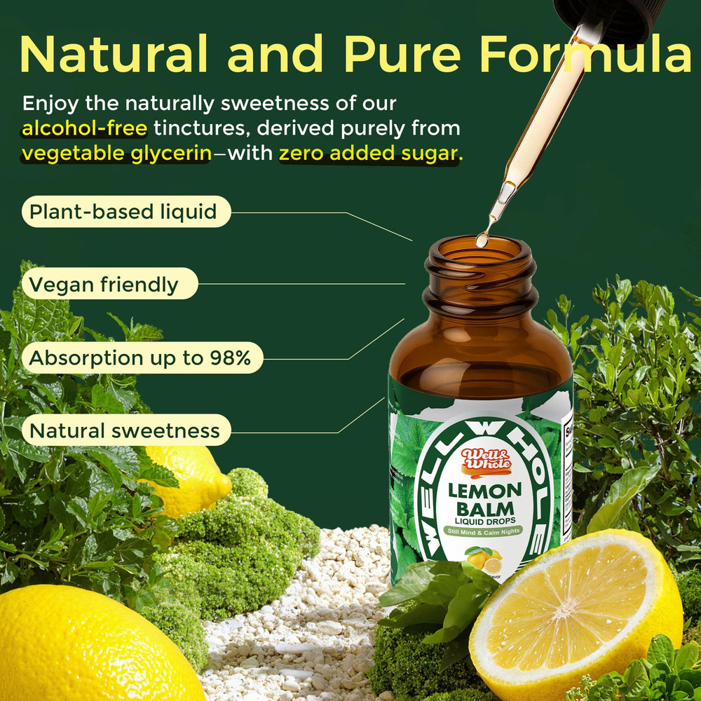 Dropper dispensing tincture for fast absorption