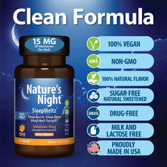 Unmatched fast-melt technology with orange flavor
