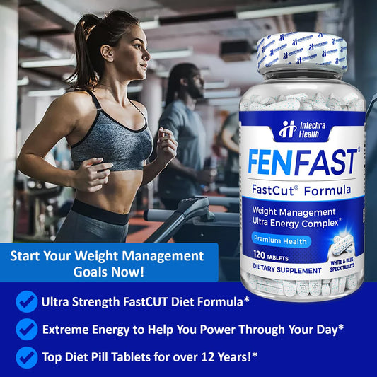 Back view of FASTCUT diet pills bottle