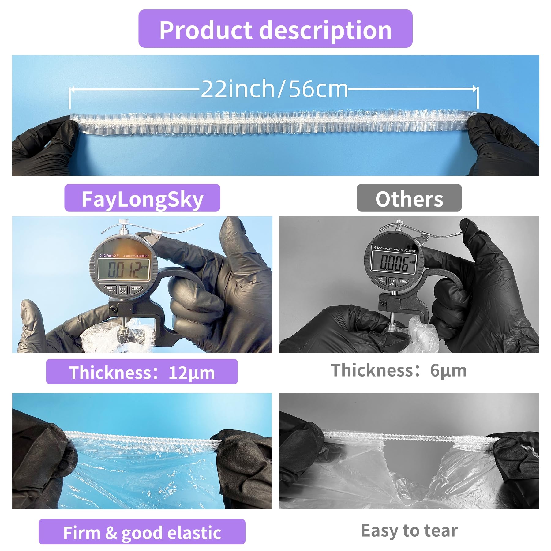 FayLongSky clear plastic cap offers versatile, reusable protection