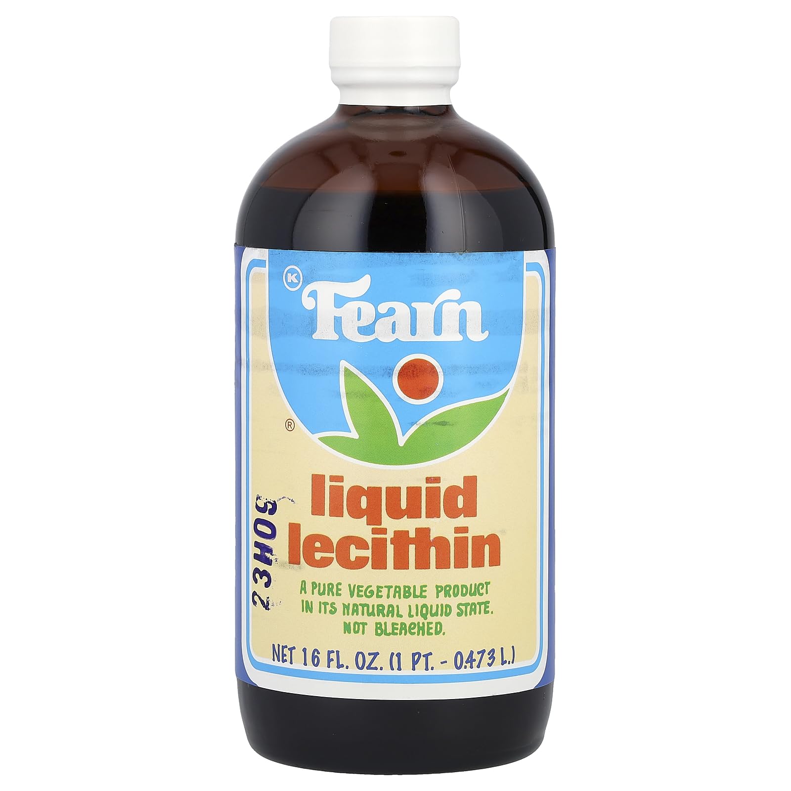 Fearn Liquid Lecithin bottle 16 oz