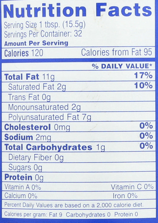 Close-up of Fearn Lecithin 16oz label