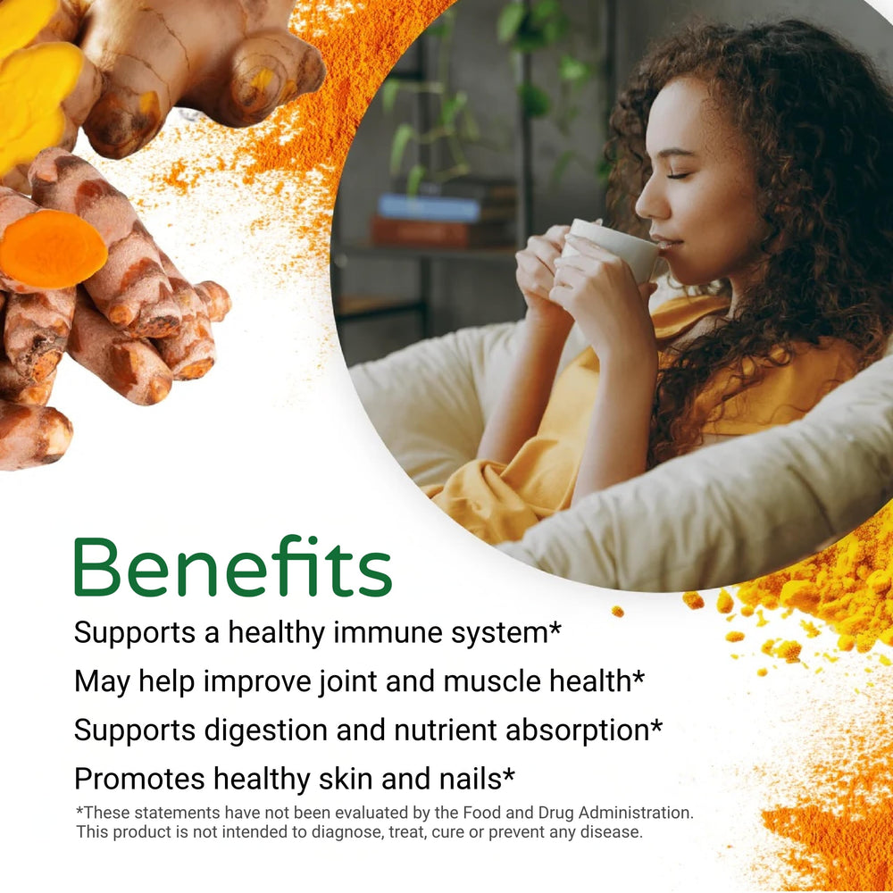 Serving size: 1/2 teaspoon of curcumin powder