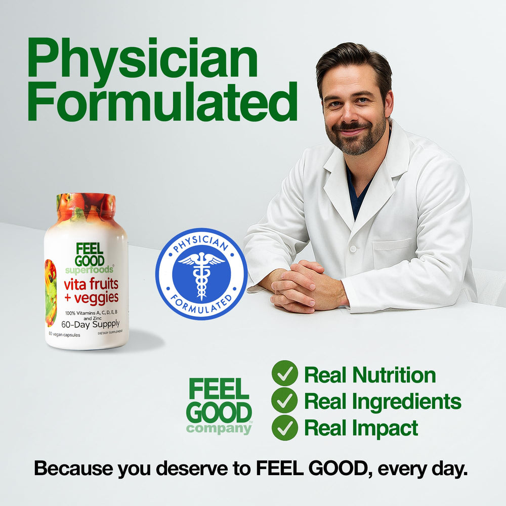 Organic apples, beets, spinach and other fruits in capsules