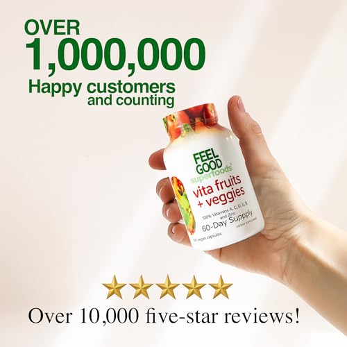 Lifestyle image: person taking daily FeelGood capsules