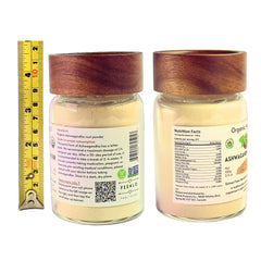 Feenlo packaging in glass jar