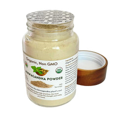 Close-up of Ashwagandha powder
