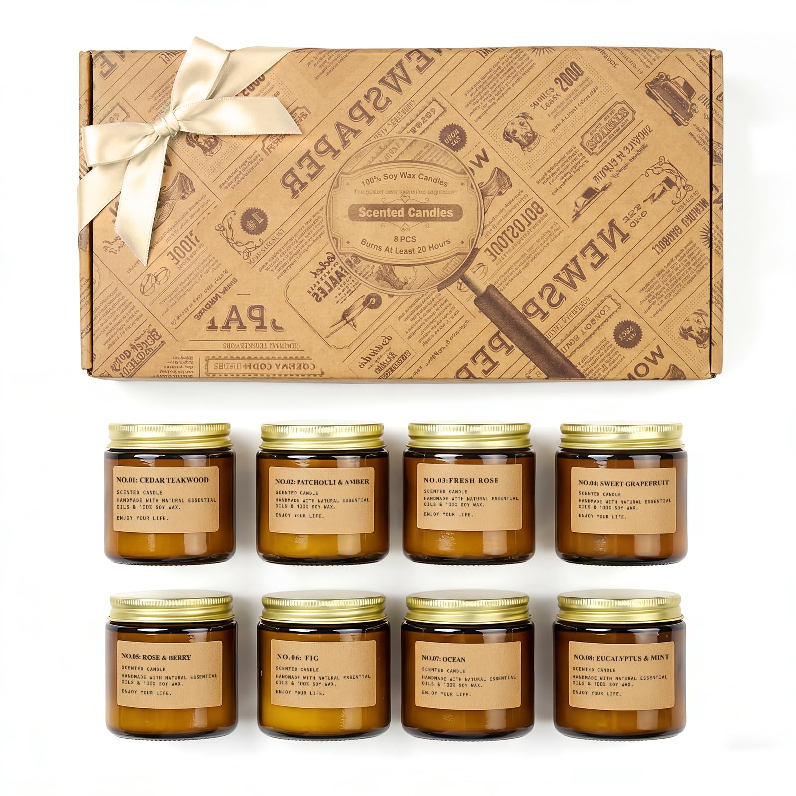 Feibao front packaging showing six-candle gift box and seasonal appeal