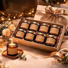 Feibao open gift box displaying all six scents ready for gifting