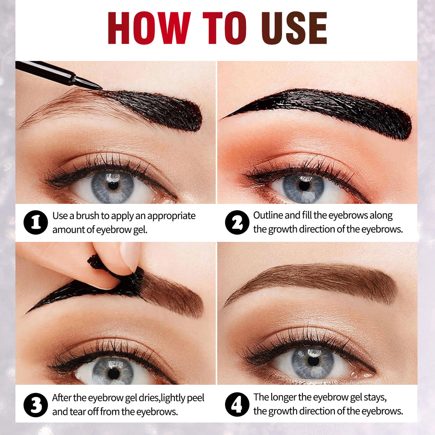 FeiCuiYun eyebrow tattoo precision brush detail enabling smooth, defined application