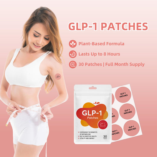 Plant-based formula label on Fekux GLP-1 patches