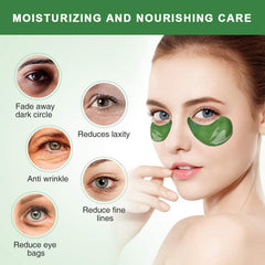 Felico seaweed eye mask close-up soothes under-eye skin