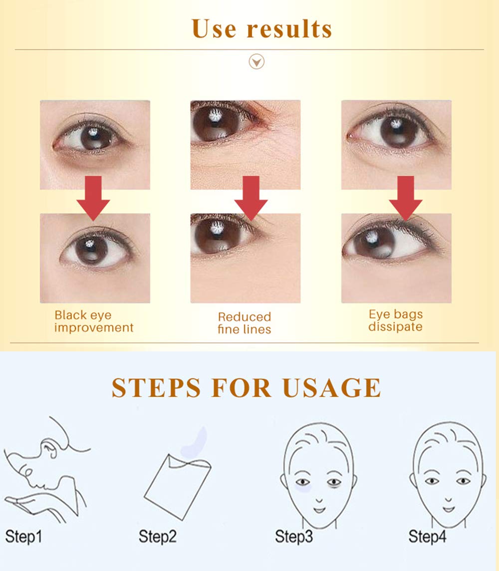 Felico travel-friendly eye patches perfect for on-the-go skincare.