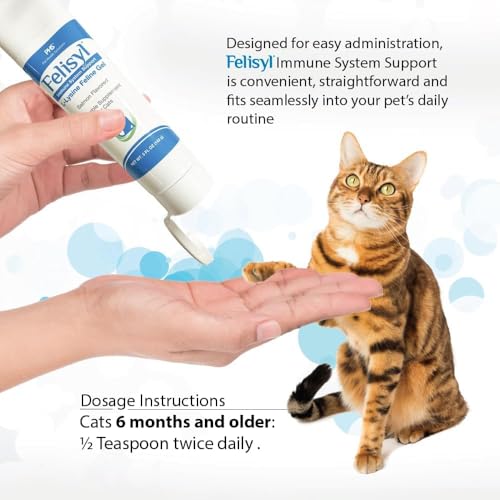 Front packaging of Felisyl L-Lysine Gel for cats